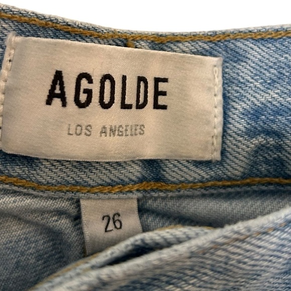 Agolde Riley High Rise Straight Leg Jeans- Size 26 - Picture 10 of 14